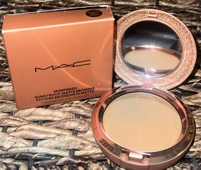 MAC SKINFINISH SUNSTRUCK Matte Bronzer DEEP GOLDEN Authentic New Box Retail $35
