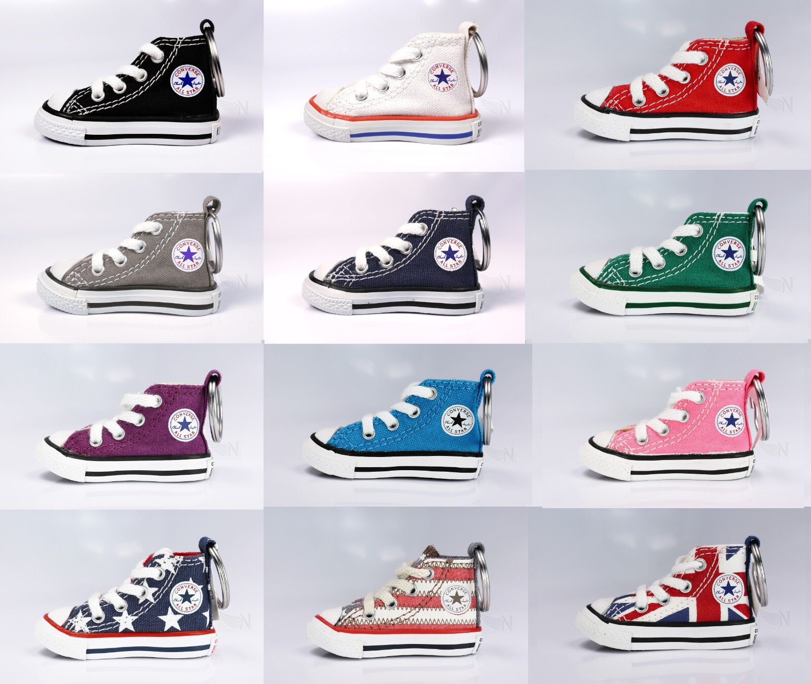 【ナシナ】CONVERSE ALL STAR 7 1/2 Converse Shoes Chuck Taylor Ox All Star Black Mono Mismatch