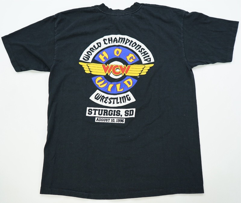 レア　１９９６年　新日　ＷＣＷ　プロレス　Ｔシャツ　オールスター レア! 1996年 WCW 札幌大会 ビンテージ Tシャツ 正規品 新日本