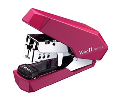 MAX Stapler vaimo 11 Polygon 40 Sheet Pink HD-11SFLK/P New from Japan