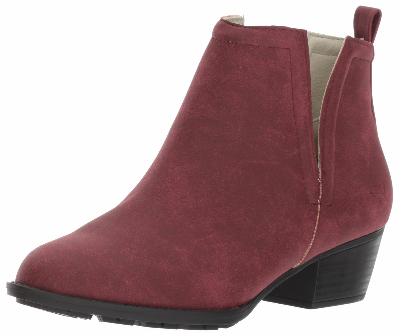 JBU by Jambu Women's Parker Ankle Bootie Wine Size 6.5 US