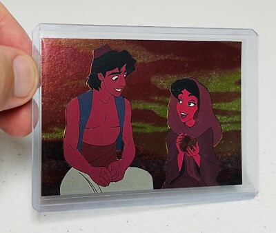 1993 Skybox Disney Aladdin Spectra Etch Aladdin Princess Jasmine #S2