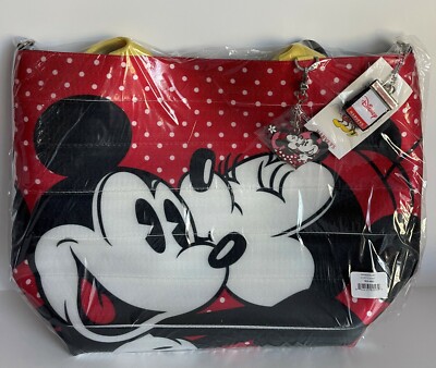 Harvey's Disney Mickey & Minnie Through the Years Wanderlust Tote New