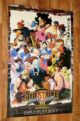 【即購入ok】「ストリートファイターIII 3rd STRIKE 」ポスター Street Fighter III 3rd Strike Poster | eBay