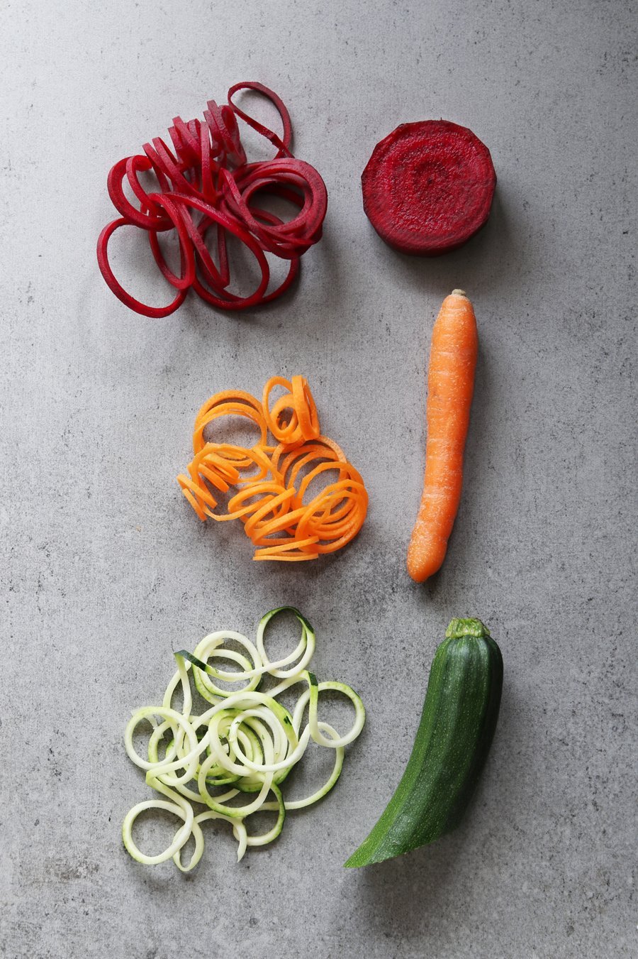 New Spiral Vegetable Slicer 3 Blade Stainless Steel Slice Shred & Curl Mandolin