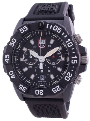 Pre-owned Luminox Navy Seal Xs.3581 Quartz Chronograph 200m Men's Watch