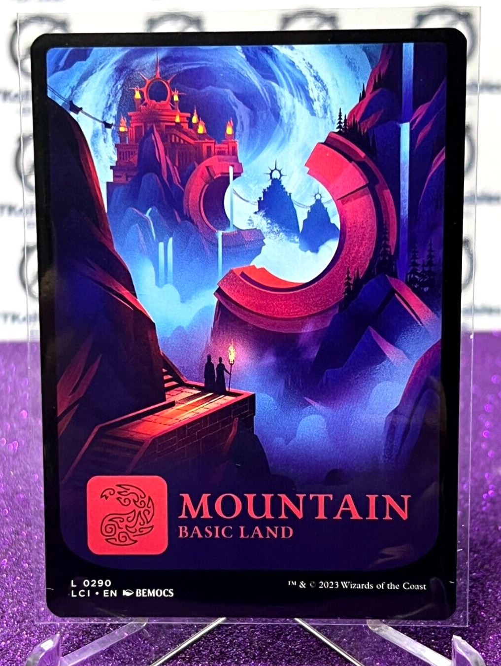 マジック：ザ・ギャザリング MTG THE LOST CAVERNS OF IXALAN 2023 MTG THE LOST CAVERNS OF IXALAN MOUNTAIN # L 0290 CARD
