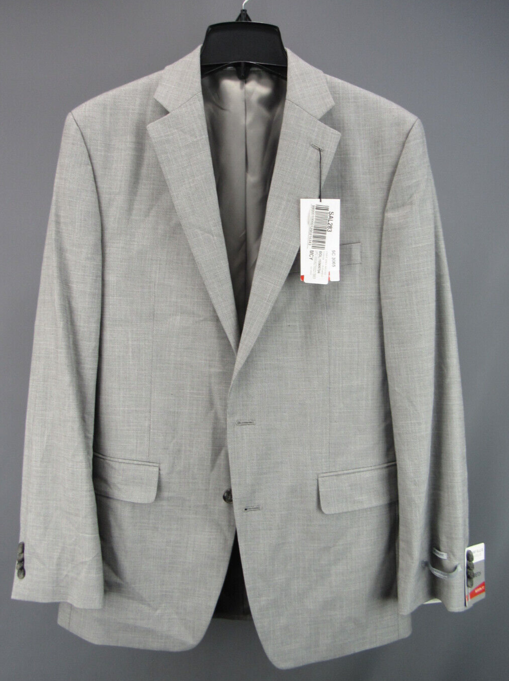 PERRY ELLIS ベージュ ダウンジャケット S Very Slim Fit Textured Stretch Knit Suit Jacket – Perry Ellis