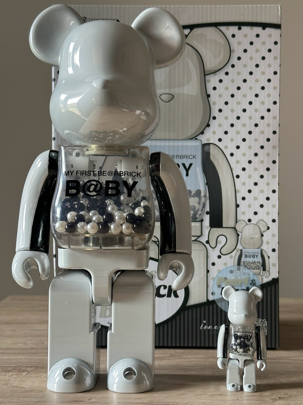 MEDICOM TOY - BE@RBRICK TOYOTA WHITE 100% &amp;400% トヨタ Toyota x Starbase 