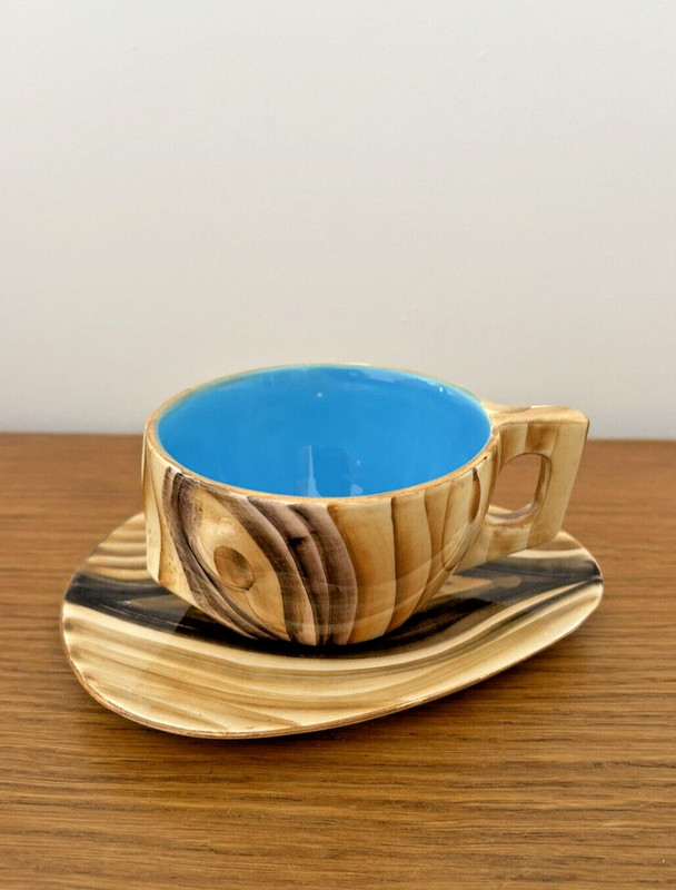 Tasse Et Soucoupe CÃRamique Grandjean Jourdan CÃRamique FaÃOn Bois 