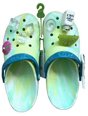 Crocs Classic x Margaritaville Lime Zest Jibs Clog 207369 3U4 Men s Sz 11 NEW