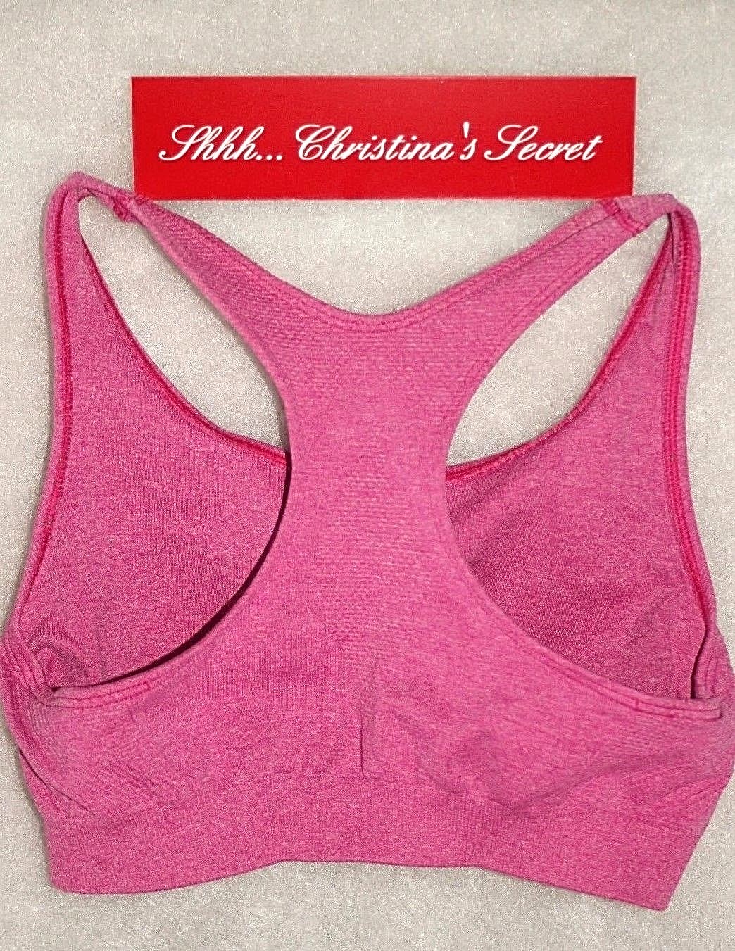 pink champion sports bra