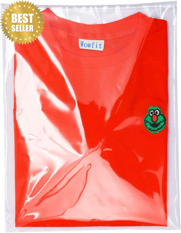 50 CT 10X13 Self Sealing Clear Shirt Bags for Small Business