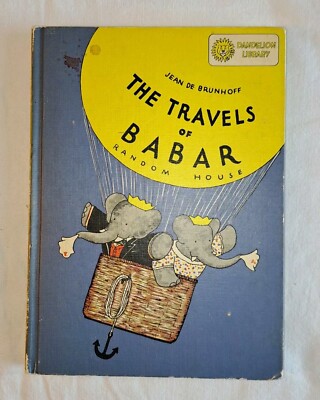 VINTAGE: Two Books In One The Travels of Babar The Tale Of Peter Rabbit