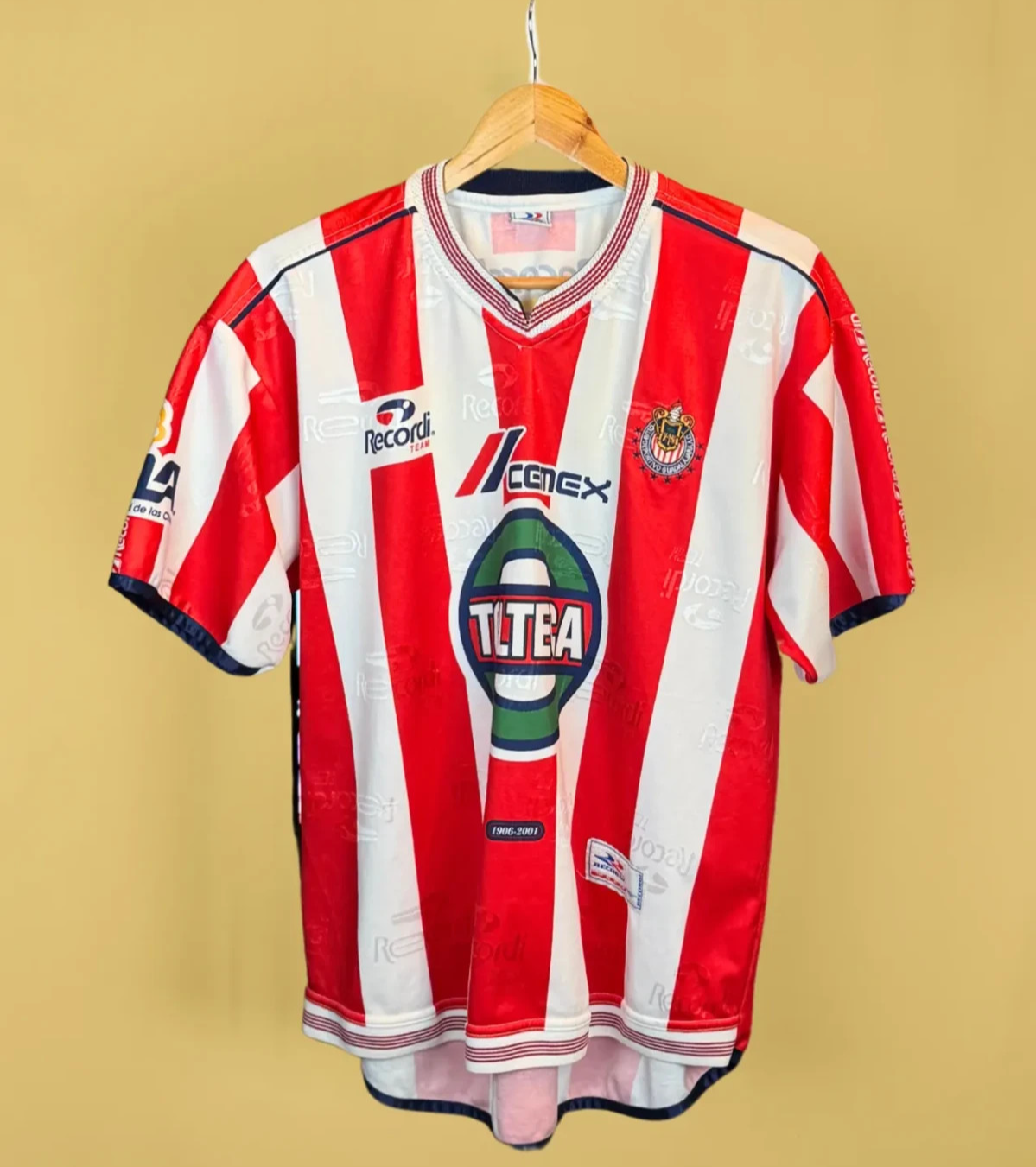 AUTHENTIC 2001 Chivas de Guadalajara Home – Vintage Soccer Jersey