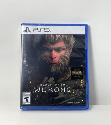 Black Myth Wukong PS5 Sony PlayStation 5 New Factory Sealed (2024)