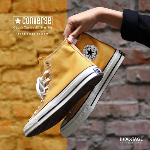 converse 70s sunflower high