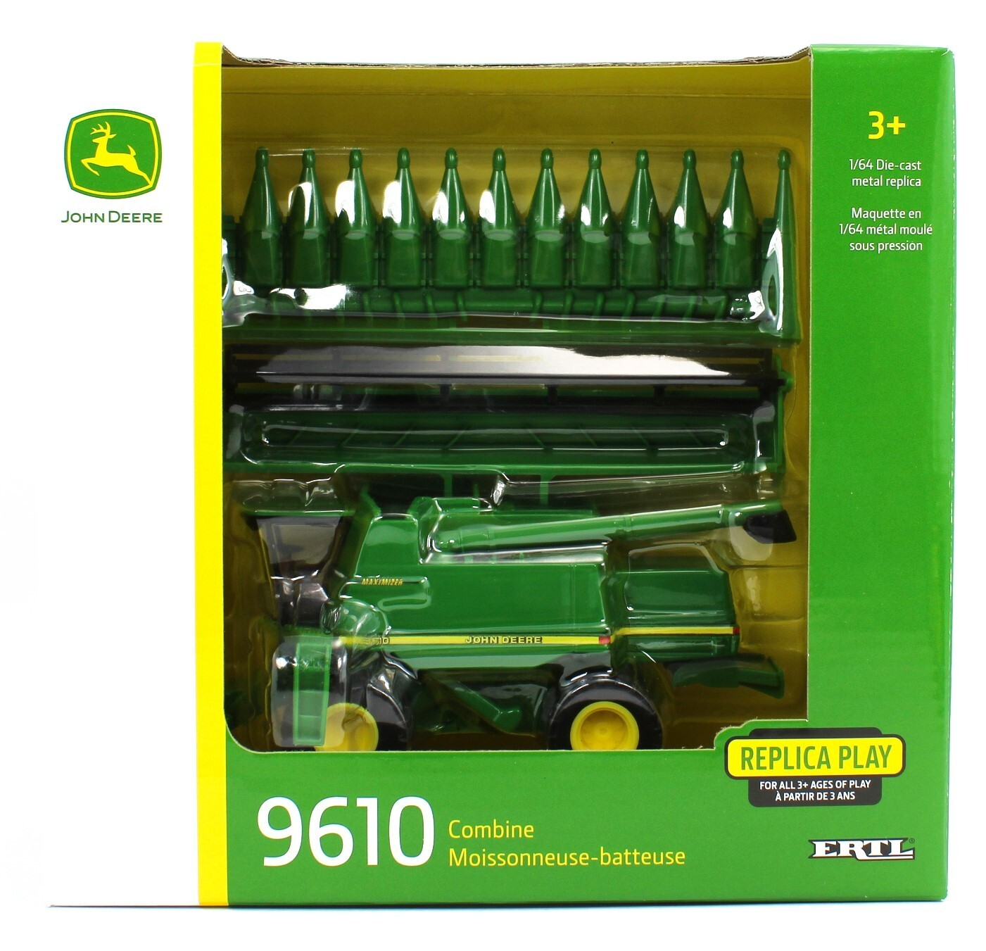 ２３　　150160セット 2023 ERTL 1:64 John Deere Model 9610 COMBINE w/CORN & GRAIN