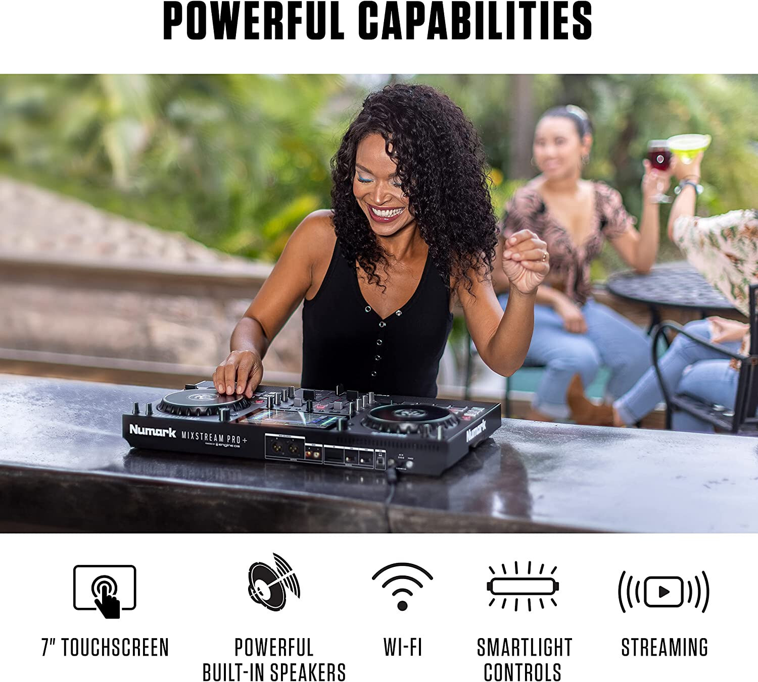 Numark Mixstream Pro+ Standalone DJ Controller Amazon Music