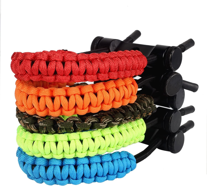 Archery Bow Wrist Sling Adjustable Hunting Wrist Strap Braided for Compound Bow 