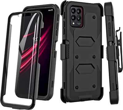 Rugged Holster ShockProof Case Swivel Belt Clip Kickstand Cover Screen Protector