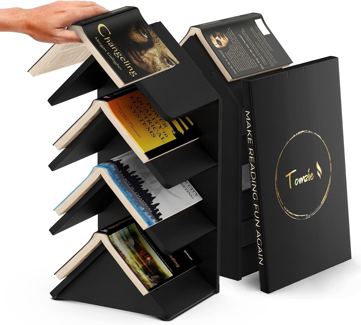 みきほう　The Bookshelf 10巻 洋書 Hokusai The Great Wave Metal Bookmark – David Howell & Company