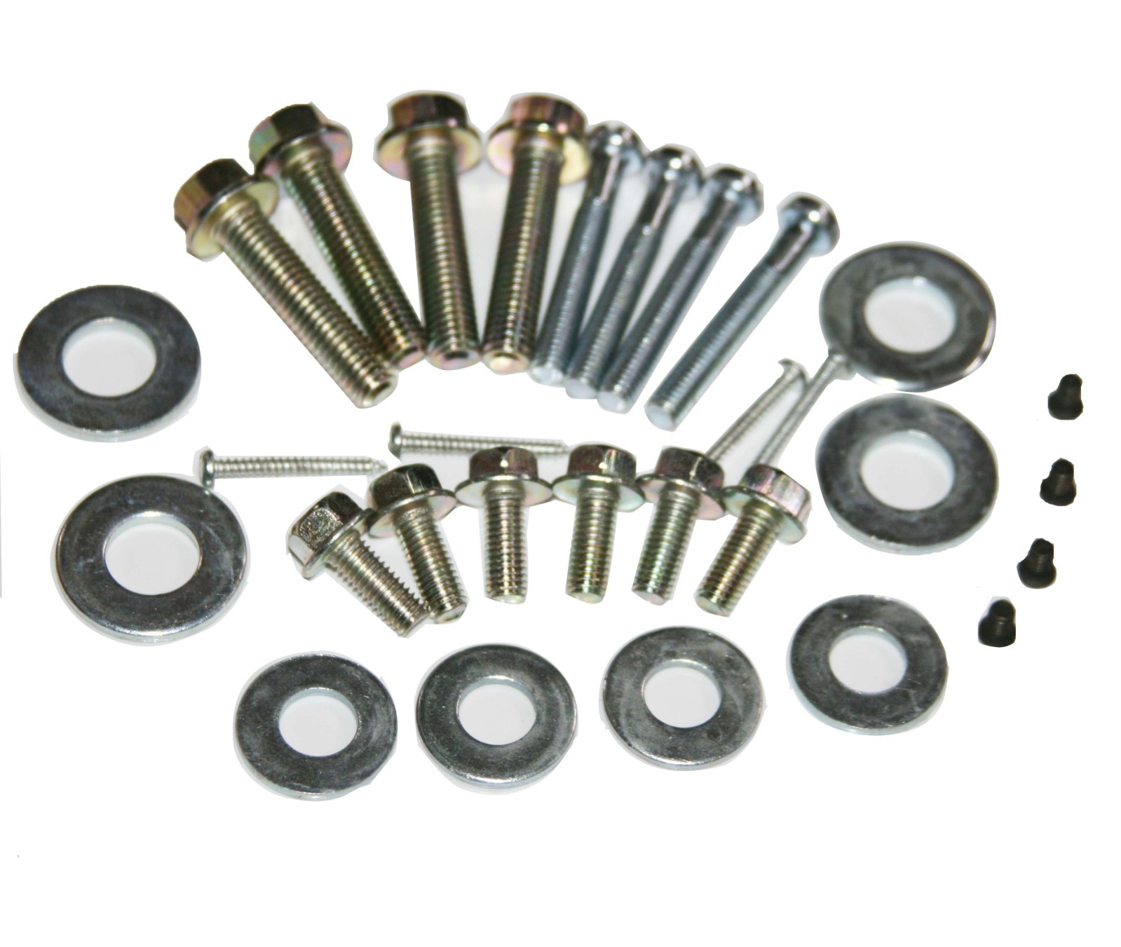 Complete Body Chassis Nut Bolts Fixing Kit For Yamaha RX100 Motorcycle  