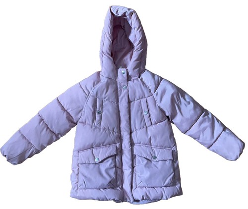 ZARA Kids Youth Girls Blush Pink Hooded Short Jacket Coat