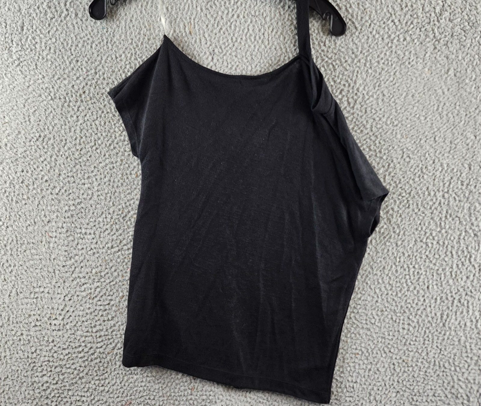 Sanctuary Parttime Lover Tee XXS Black Short Sleeves w/ Cold-Shoulder Cut-out - Picture 12 of 14