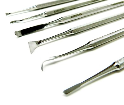 Wax Carver Tool Set of 6 Sharp Edge Cut Carvers for Wax Design Models by JTS