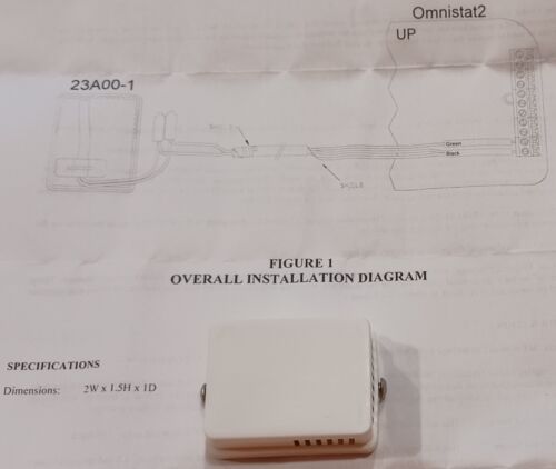 23A00-1 HAI Surface Remote Temperature Sensor Omnistat2 Thermostat Leviton