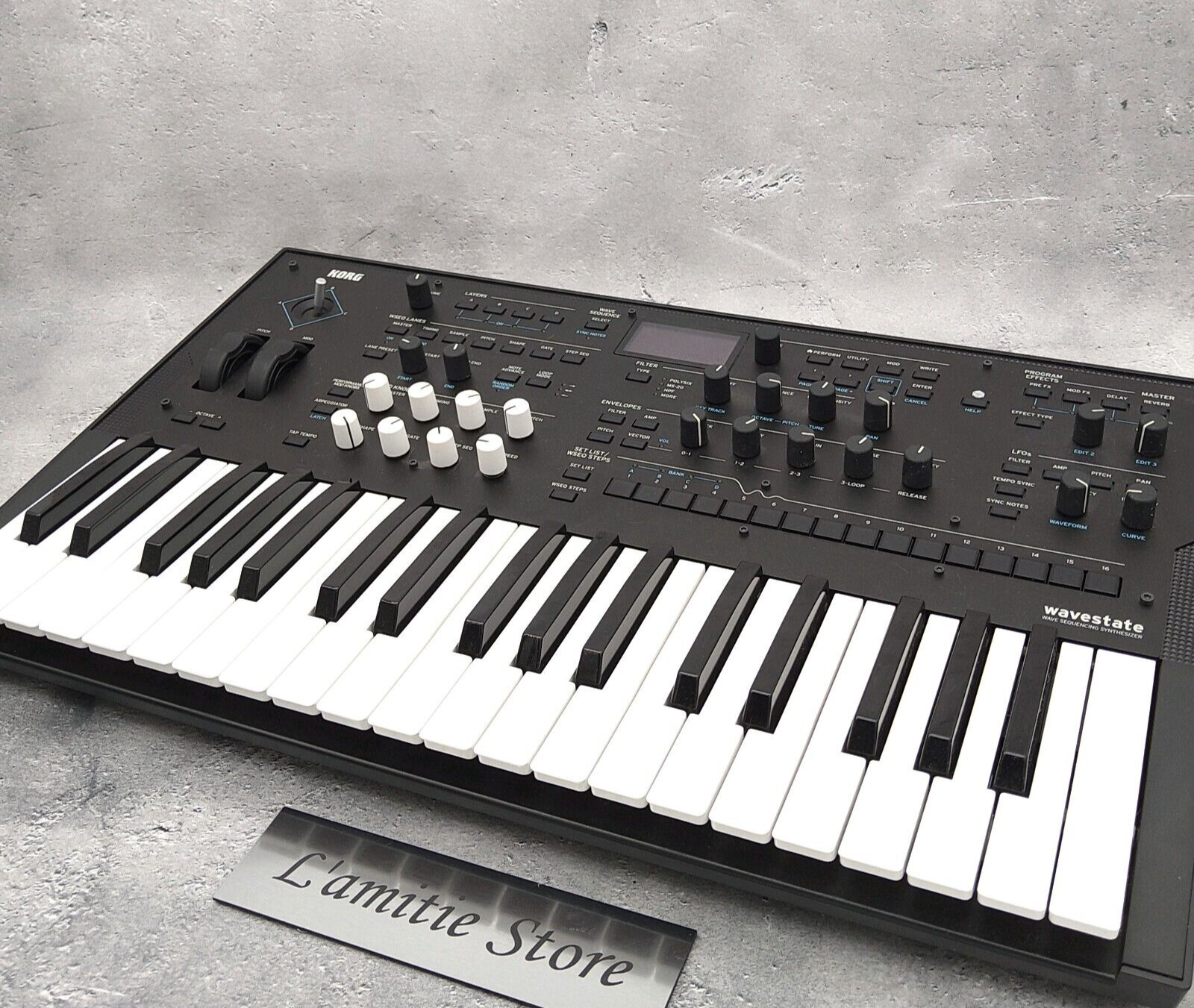 Korg Wavestate Wave Sequencing Synthesizer Keyboard 37 Key