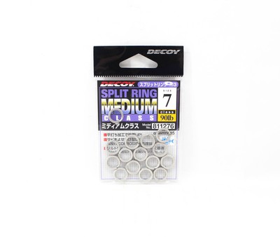 Decoy R-3 Split Rings Medium Class Size 7 (1276)