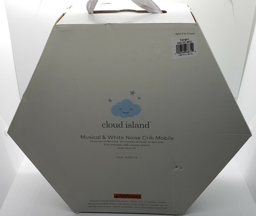 cloud island musical and white noise crib mobile