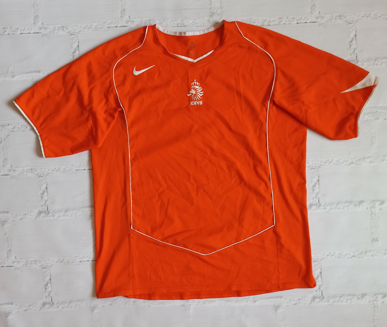 ウェア NETHERLANDS- 2004 (Home) Netherlands 2004-2005 Home football shirt Jersey Nike | eBay