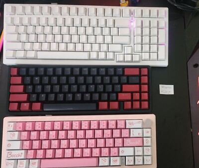 Multiple Modded Mechanical Custom Keyboards