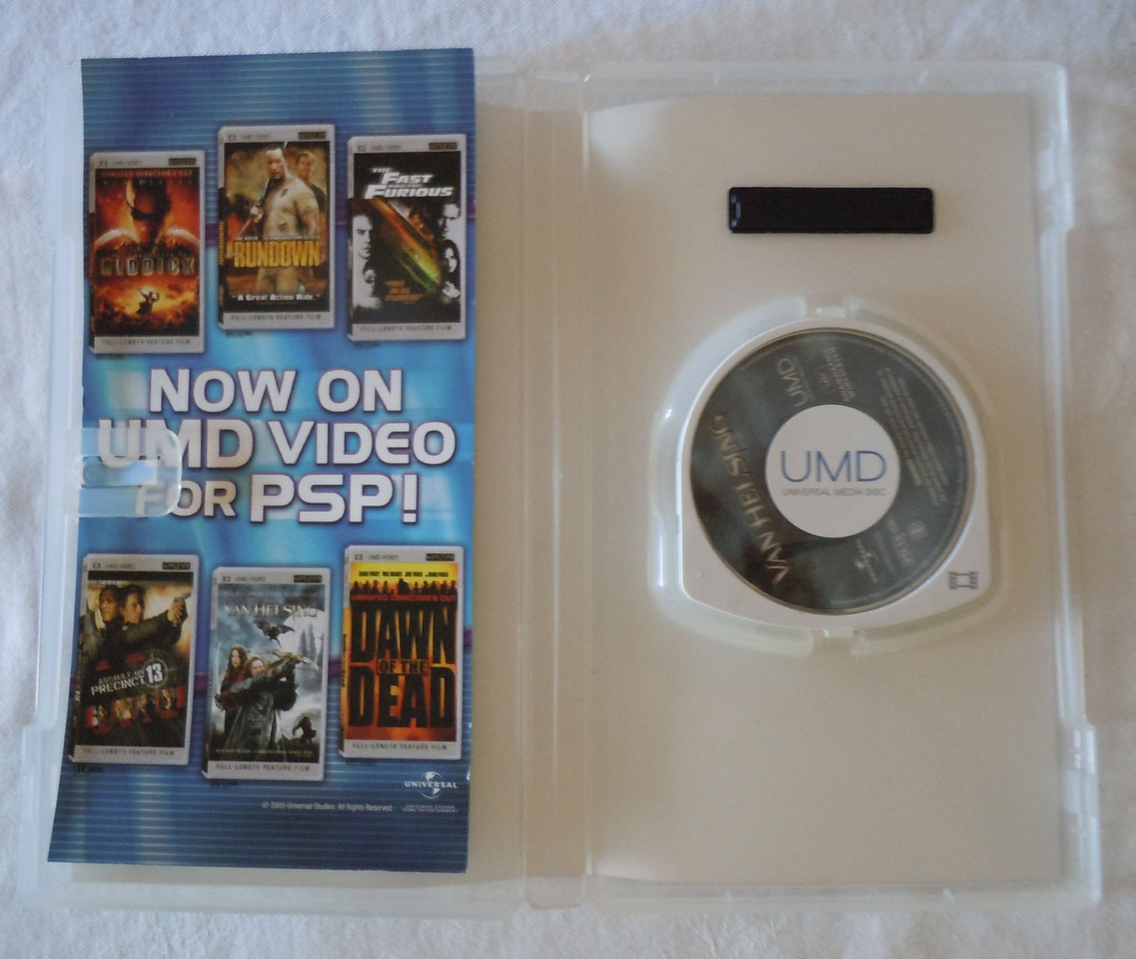 PSP Van Helsing (UMD, 2005) Video Movie Jackman Beckinsale