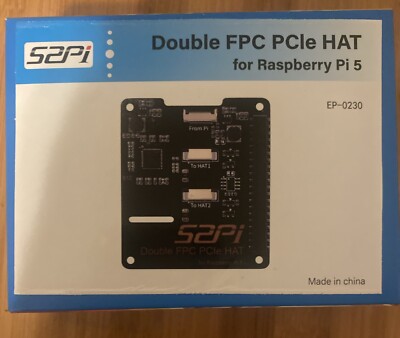Raspberry Pi 5 Hat Dual FPC PCIE Hat Extensions 52Pi