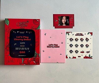 CHERRY BULLET LET'S PLAY ALL MEMBER SIGNED ALBUM WITH CHAERIN PHOTOCARD