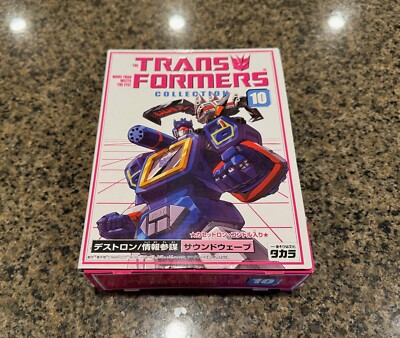 Transformers Takara Tomy TF Collection #10 Soundwave G1 Reissue MISB