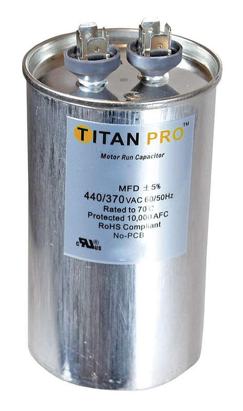 TRCFD305 Motor Run Capacitor 30/5 MFD 440/370 Volts for Dual Rated Motors