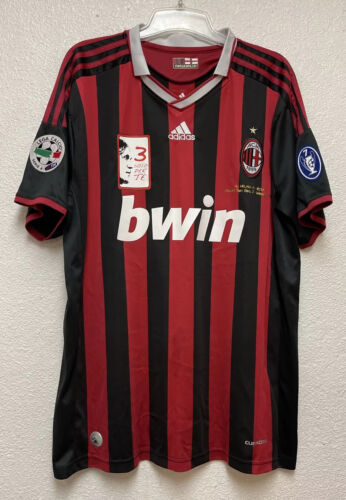 2009-10 AC MILAN Home S/S No.3 MALDINI 08-09 ACM Testimonial 2009-10 AC MILAN Home S/S No.3 MALDINI 08-09 ACM Testimonial