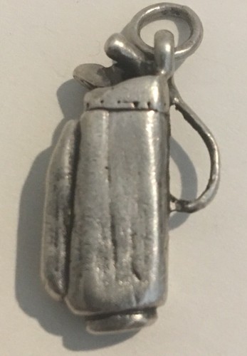 James Avery Sterling Silver Golf Bag & Clubs *Retired*
