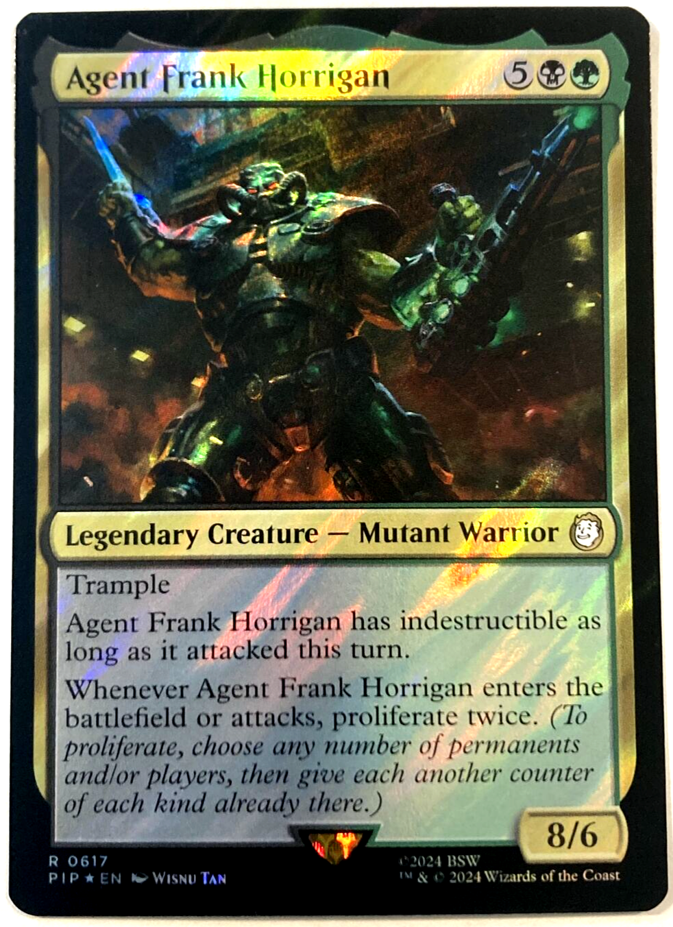 MTG foil ダク•フェイデン　MED RNA Joshua, Phoenix's Dominant (Borderless) (Surge Foil) - FINAL