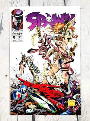 Image SPAWN (1993) #9 Key 1st ANGELA App Neil GAIMAN Comic Book McFarlane B