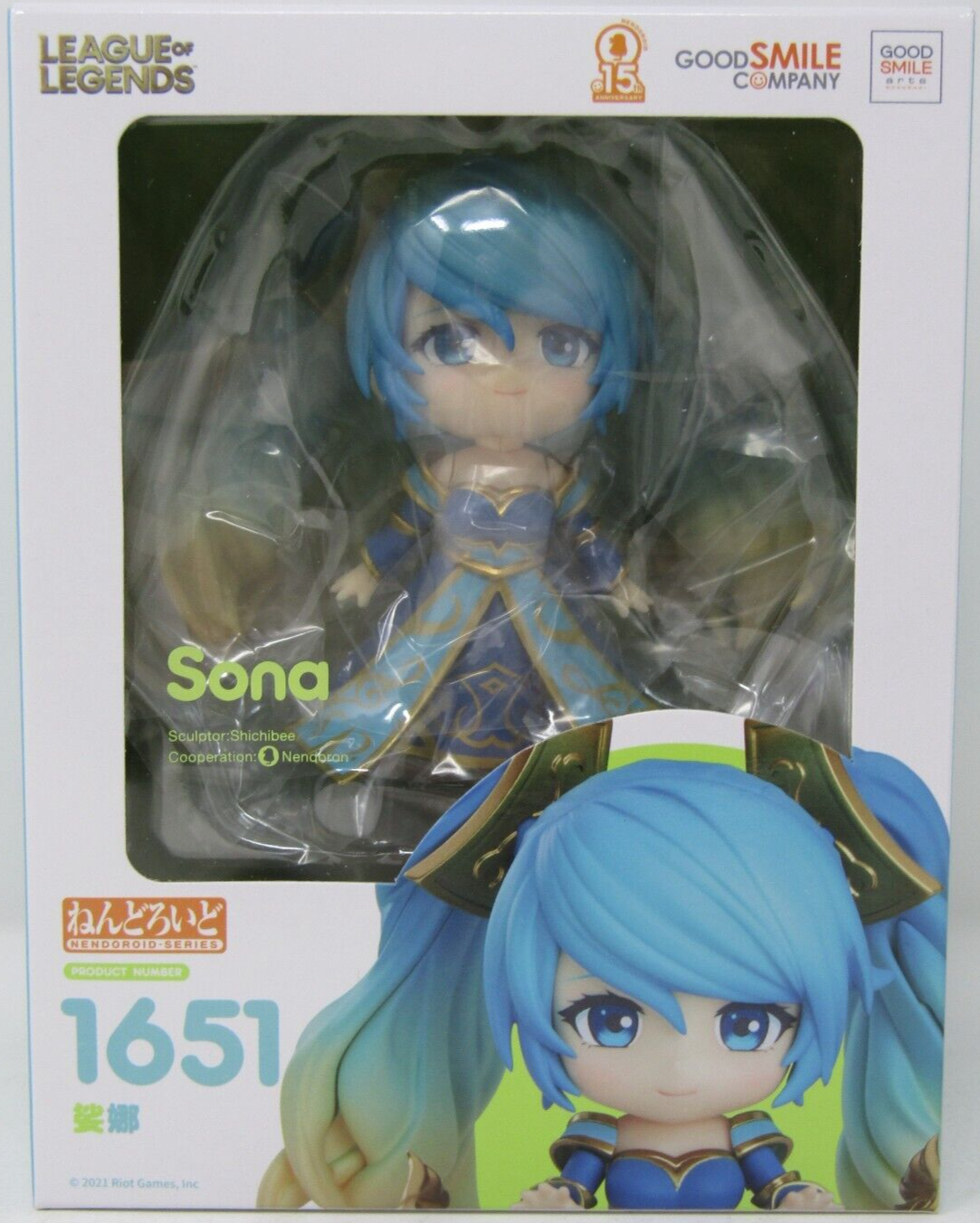 League of Legends トンちゃん専用フィギュア Good Smile Company League of Legends Nendoroid Sona #1651