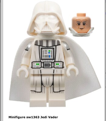 LEGO  STAR WARS 75389 Dark Falcon White JEDI VADER Minifigure + Saber 100% LEGO