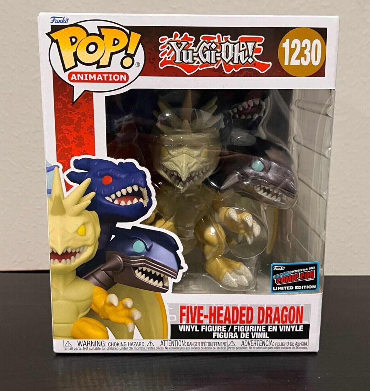 激レア 初期Funko Pop! フィギュア 26体 Funko Pop! Yu-Gi-Oh! Five-Headed Dragon #1230 NYCC 2022 Official