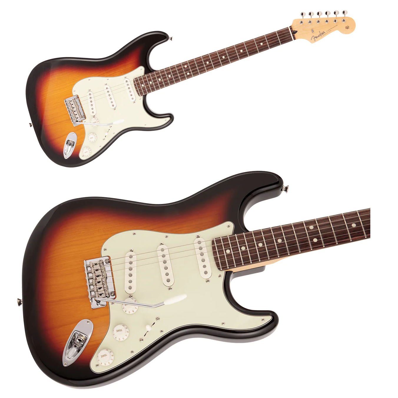 Fender Made in Japan Hybrid II Stratocaster Rosewood 3-Color