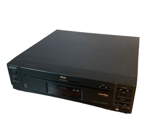 FOR PARTS Sony MDP-550 CD CDV LD Laserdisc Player with Power FOR PARTS Sony MDP-550 CD CDV LD Laserdisc Player with Power